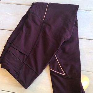 Purple VS leggings - with pockets
